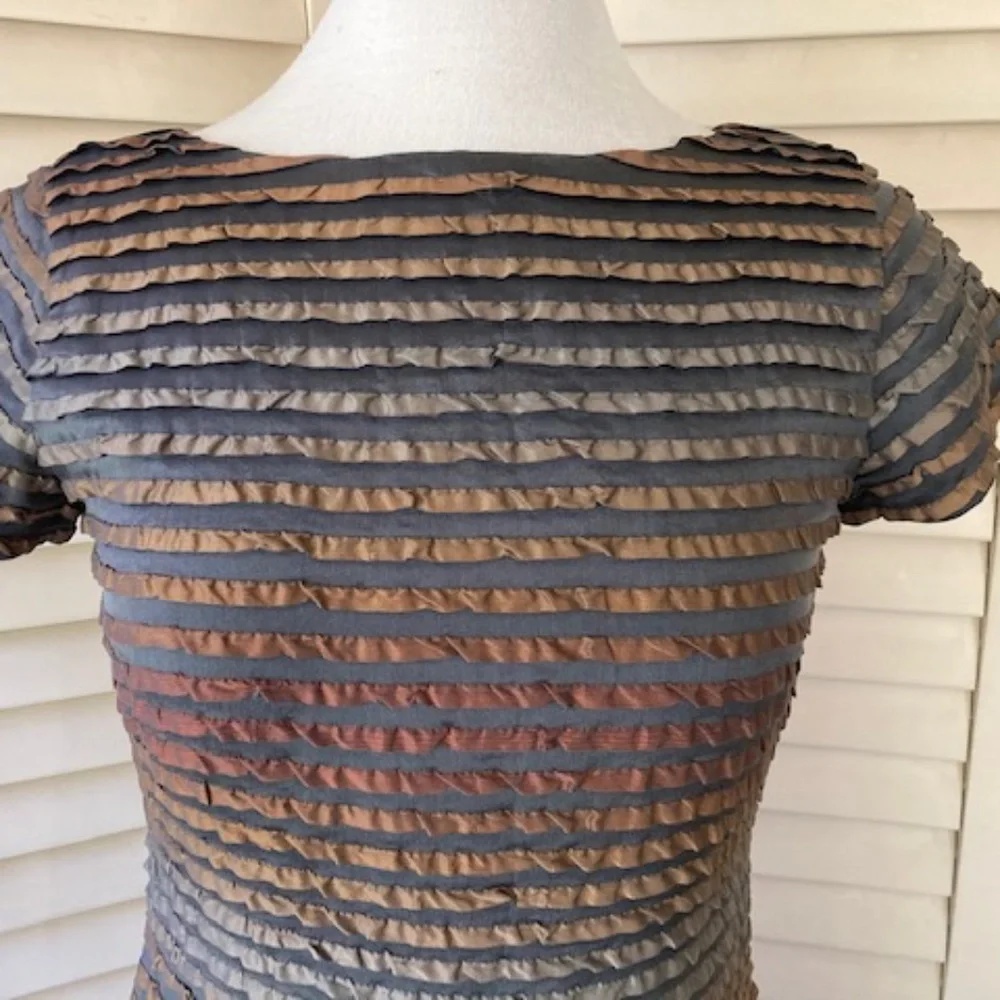 Behnaz Sarafpour Silk Blend Shift Dress - Picture 5 of 13